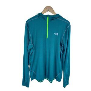 North Face Kilowatt 1/4 Zip FlashDry XD Pullover Shirt Base Layer Men's Size M
